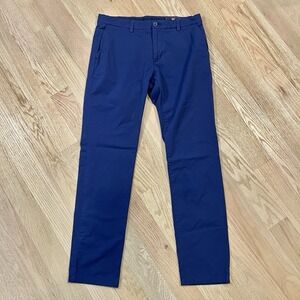 Vineyard Vines Pants Performance Breaker Men's Size 32x34 Blue Golf Preppy